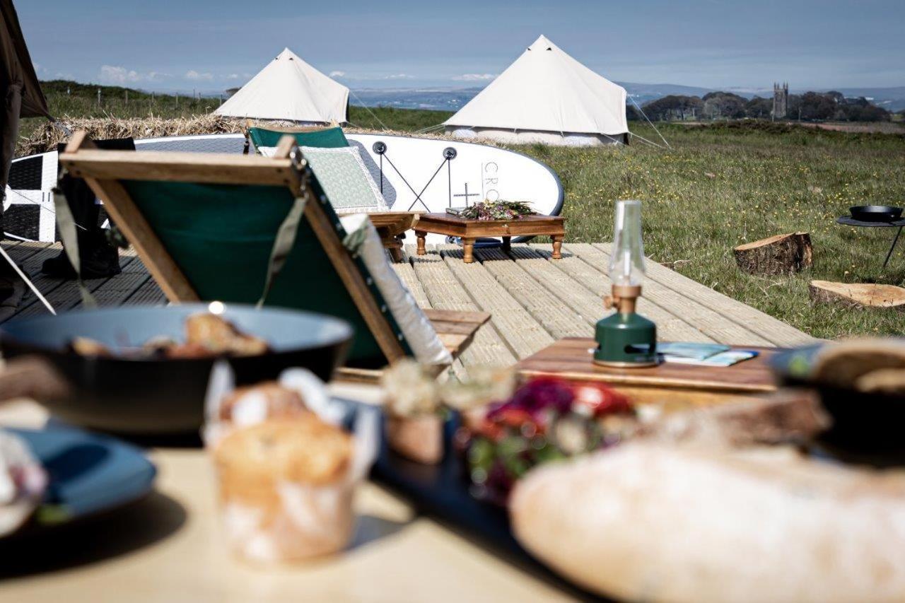 Luxury tent The Sea Forts Cornwall