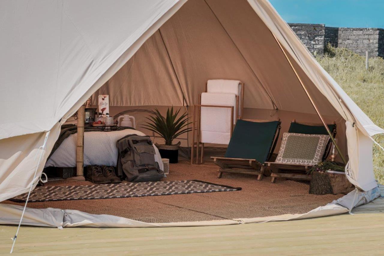 The Sea Forts Cornwall Luxury tent Torpoint