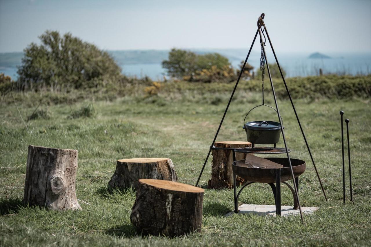 Luxury tent The Sea Forts Cornwall