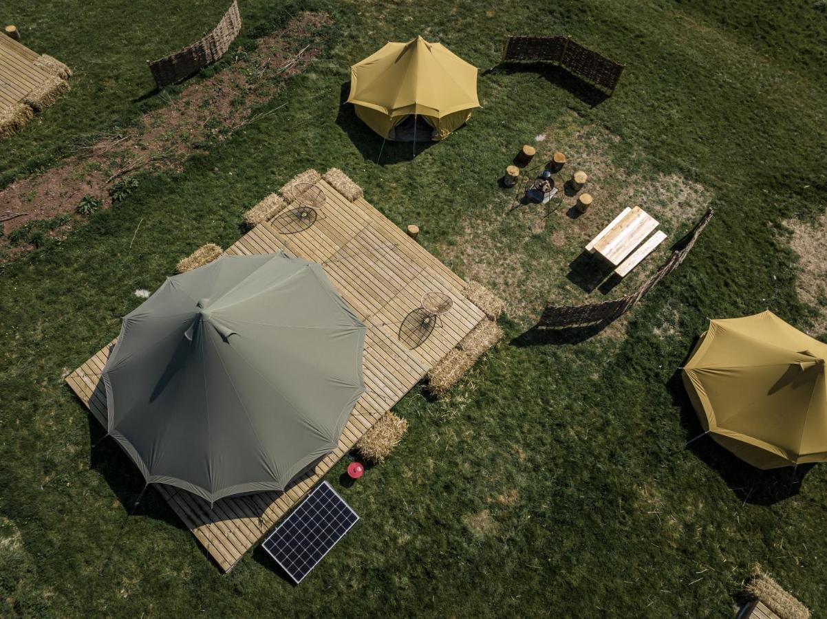 Luxury tent The Sea Forts Cornwall *